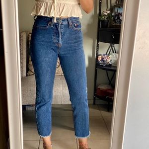 Levi’s Wedgie Straight Jeans